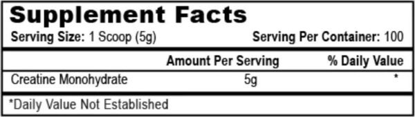 APS Creatine 500g - Image 2