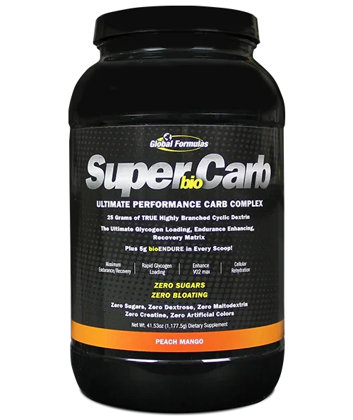 Global Formulas SuperCarb Peach Mango