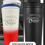 YOUNKS ICE SHAKER CUP ENGRAVED